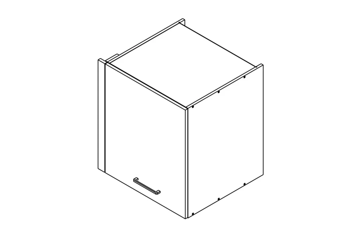 KAMMONO F11 SND65.1/71 - szafka wisząca do uzupełnienia zabudowy narożnej Szafka kuchenna wisząca Kammono F11 SND65.1/71 do uzupełnienia zabudowy narożnej