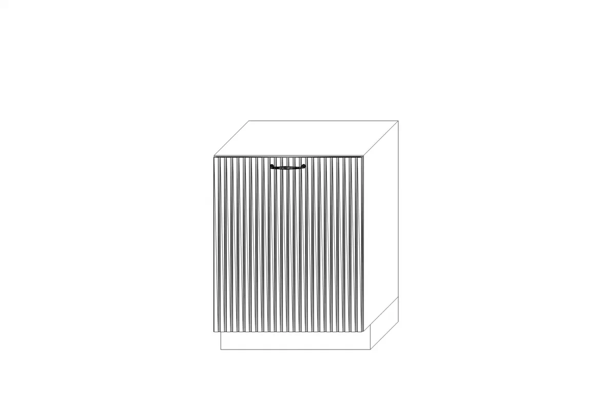 Front kuchenny Kammono F11 FZMYW60 do zabudowy zmywarki 60cm z panelem zakrytym Front kuchenny Kammono F11 FZMYW60 do zabudowy zmywarki 60cm z panelem zakrytym