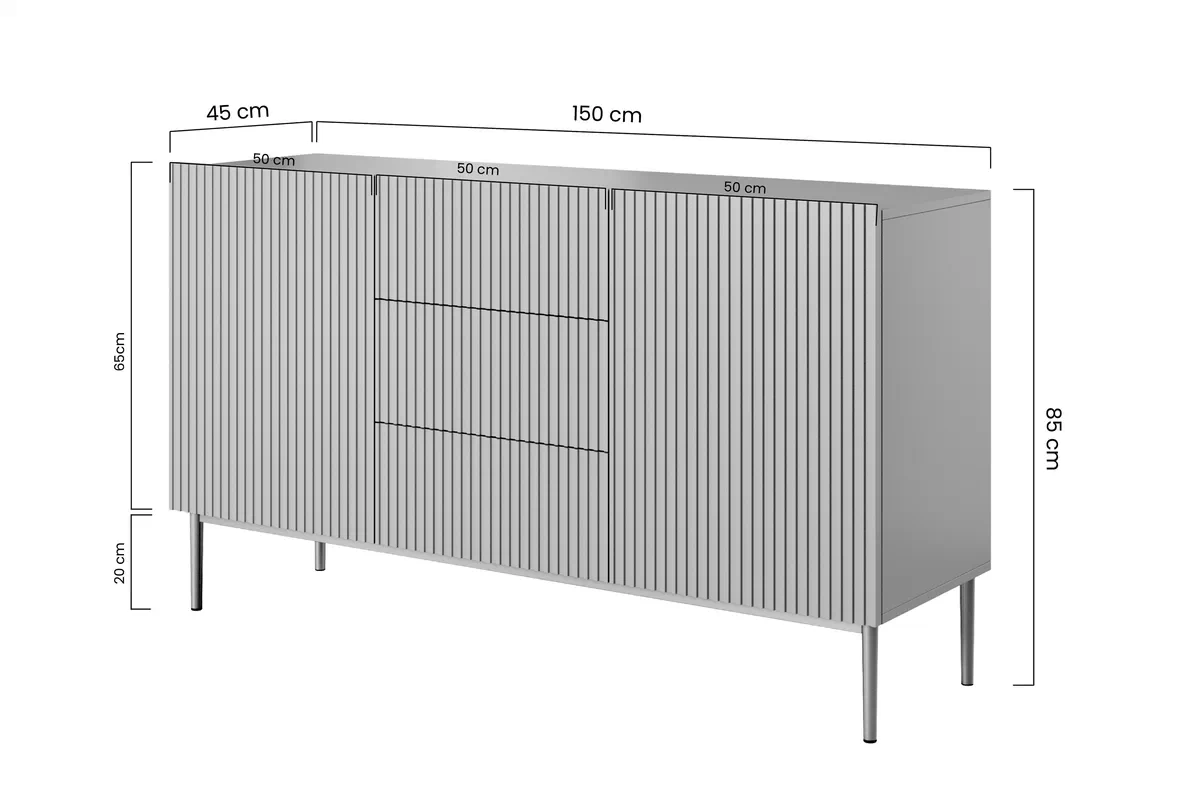 Komoda Nicole 150 cm z szufladami i półkami - antyczny róż / złote nóżki Komoda Nicole 150 cm z szufladami i półkami - antyczny róż / złote nóżki