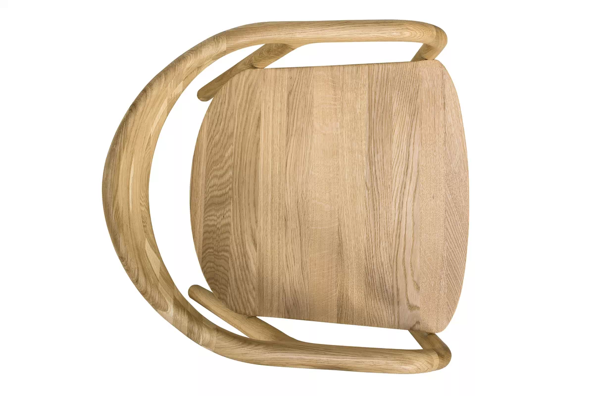 Krzesło drewnianie Aura - dąb miodowy Krzesło drewnianie Aura - dąb miodowy