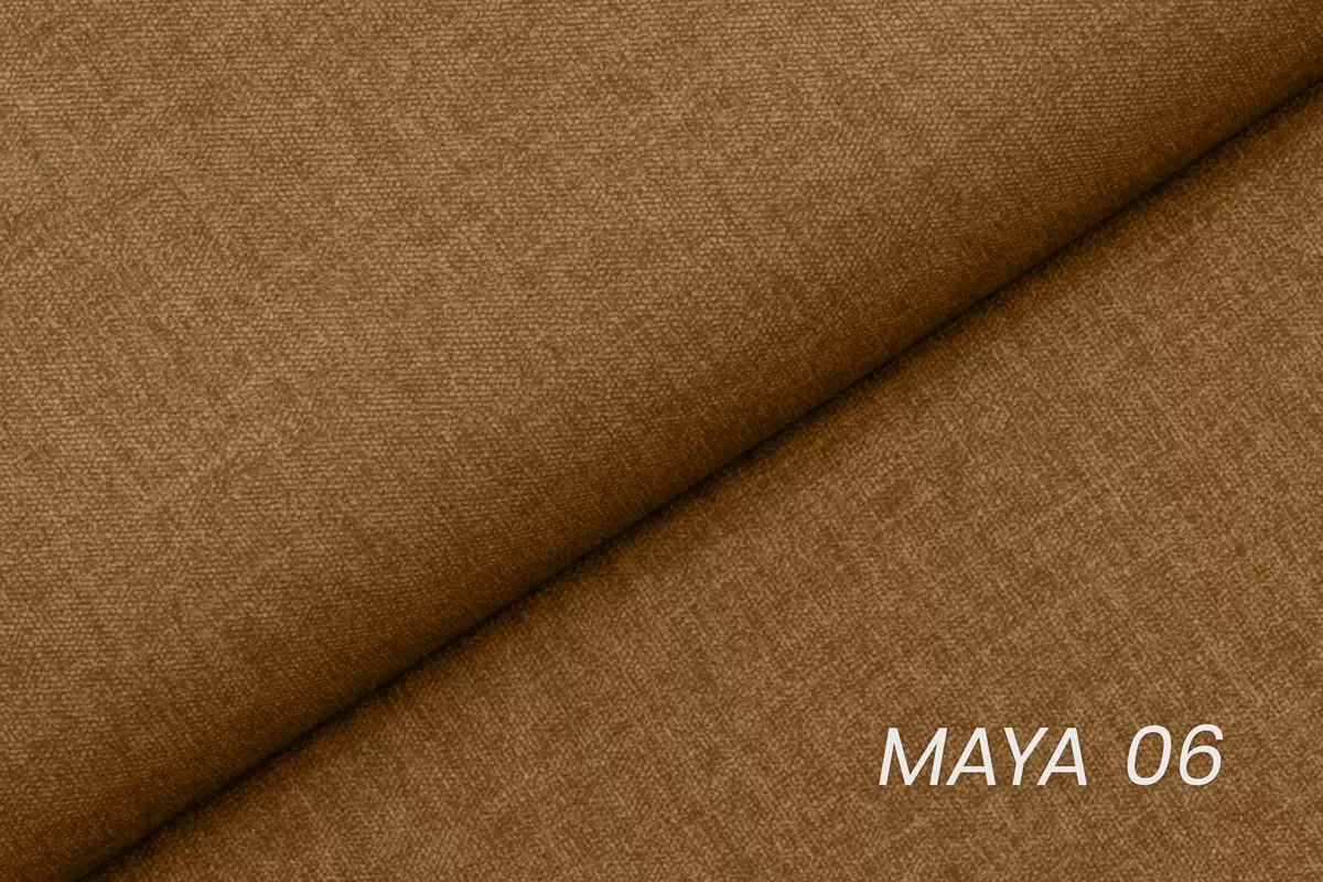 Łóżko tapicerowane Lektis 160x200 - miodowy brąz tkanina łatwoczyszcząca Maya 06 / nogi wenge  Łóżko tapicerowane Lektis 160x200 - miodowy brąz tkanina łatwoczyszcząca Maya 06 / nogi wenge 