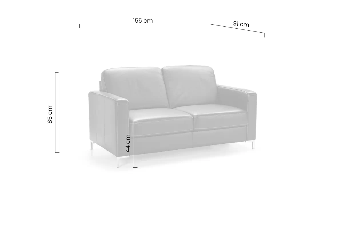 Sofa dwuosobowa Basic z pojemnikiem na pościel Sofa dwuosobowa Basic z pojemnikiem na pościel