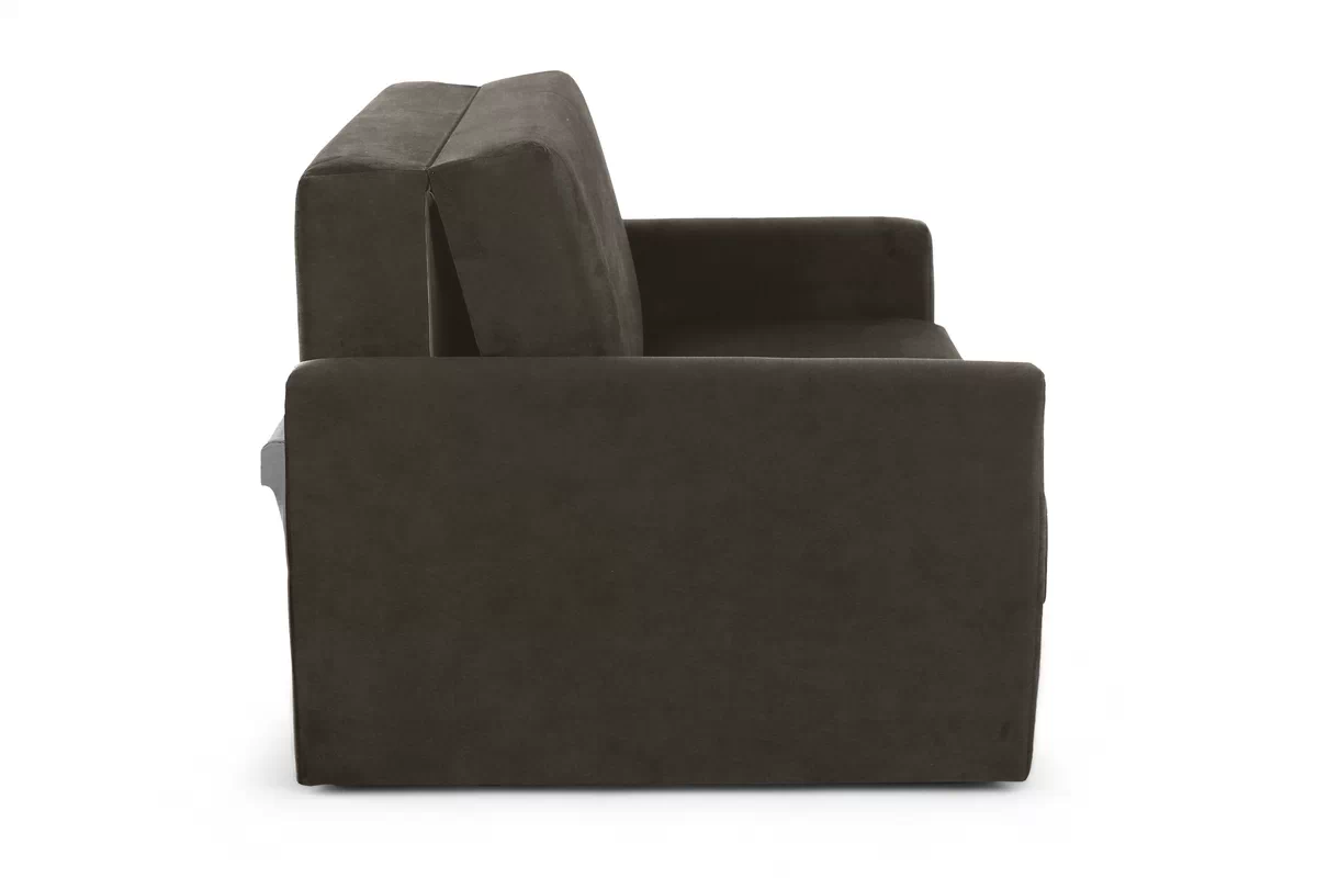 Sofa rozkładana Amerykanka Jolka 105 - brązowy welwet łatwoczyszczący Zetta 294 Sofa rozkładana Amerykanka Jolka 105 - brązowy welwet łatwoczyszczący Zetta 294