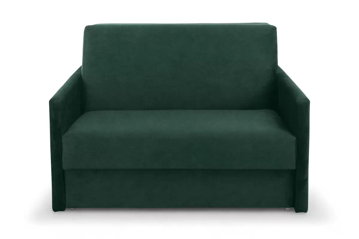 Sofa rozkładana Amerykanka Jolka 105 - zielony welwet łatwoczyszczący Zetta 298 Sofa rozkładana Amerykanka Jolka 105 - zielony welwet łatwoczyszczący Zetta 298