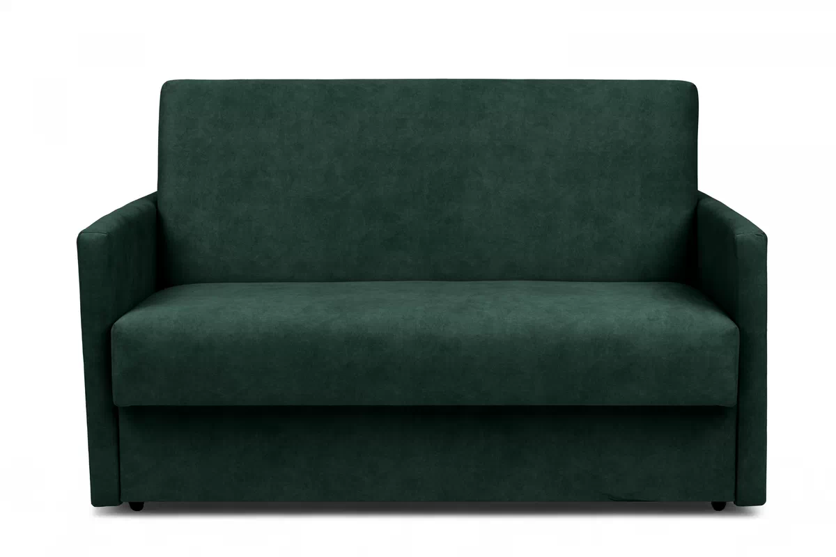 Sofa rozkładana Amerykanka Jolka 120 - zielony welwet łatwoczyszczący Zetta 298 Sofa rozkładana Amerykanka Jolka 120 - zielony welwet łatwoczyszczący Zetta 298