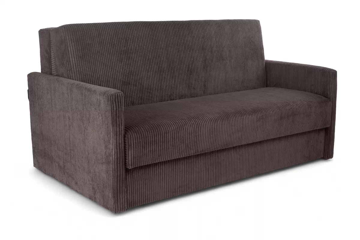 Sofa rozkładana Amerykanka Jolka 140 - brązowy sztruks Lincoln 29 Sofa rozkładana Amerykanka Jolka 140 - brązowy sztruks Lincoln 29