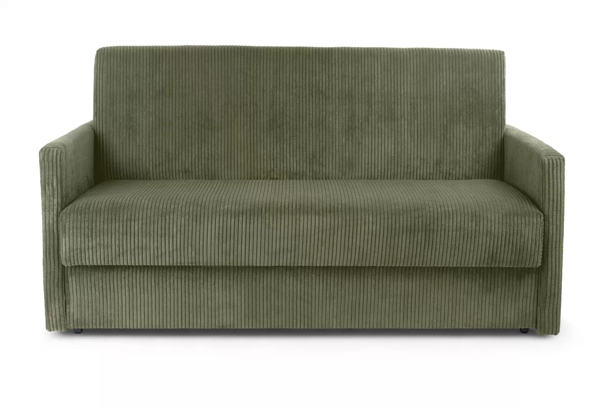 Sofa rozkładana Amerykanka Jolka 140 - zielony sztruks Lincoln 37 Sofa rozkładana Amerykanka Jolka 140 - zielony sztruks Lincoln 37