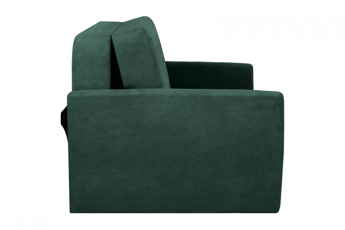 Sofa rozkładana Amerykanka Jolka 155 - zielony welwet łatwoczyszczący Zetta 298 Sofa rozkładana Amerykanka Jolka 155 - zielony welwet łatwoczyszczący Zetta 298