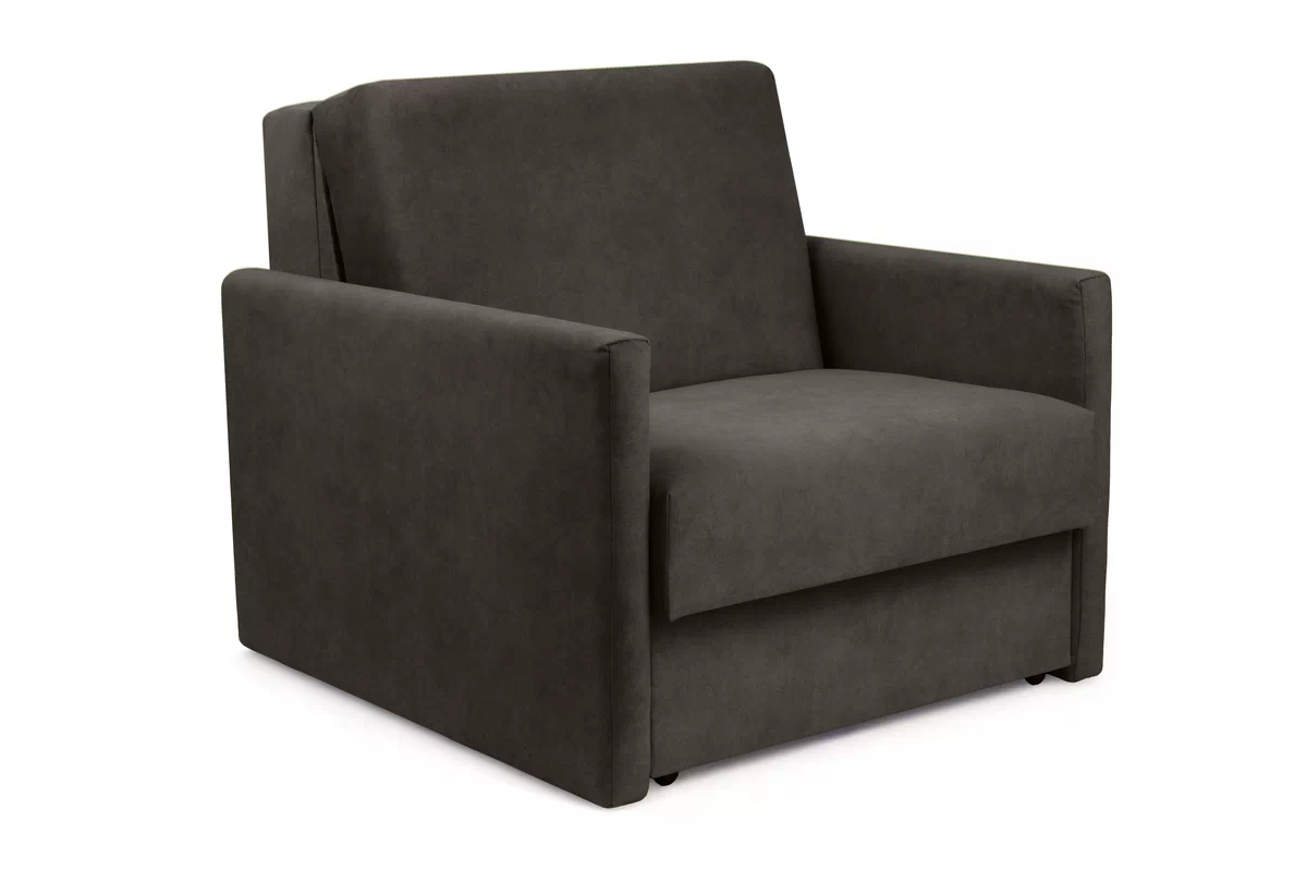 Sofa rozkładana Amerykanka Jolka 70 - brązowy welwet łatwoczyszczący Zetta 294 Sofa rozkładana Amerykanka Jolka 70 - brązowy welwet łatwoczyszczący Zetta 294 