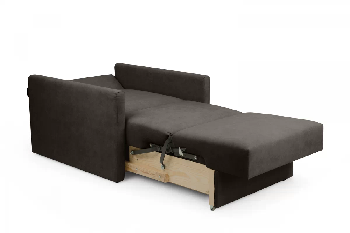 Sofa rozkładana Amerykanka Jolka 70 - brązowy welwet łatwoczyszczący Zetta 294 Sofa rozkładana Amerykanka Jolka 70 - brązowy welwet łatwoczyszczący Zetta 294 