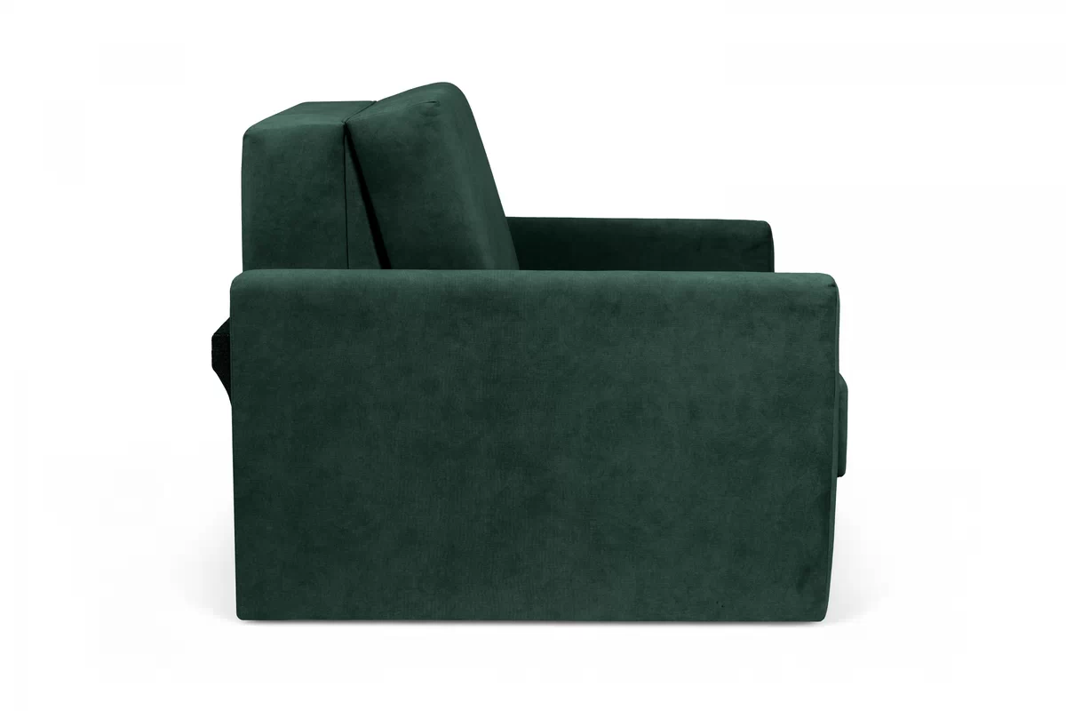 Sofa rozkładana Amerykanka Jolka 70 - zielony welwet łatwoczyszczący Zetta 298 Sofa rozkładana Amerykanka Jolka 70 - zielony welwet łatwoczyszczący Zetta 298