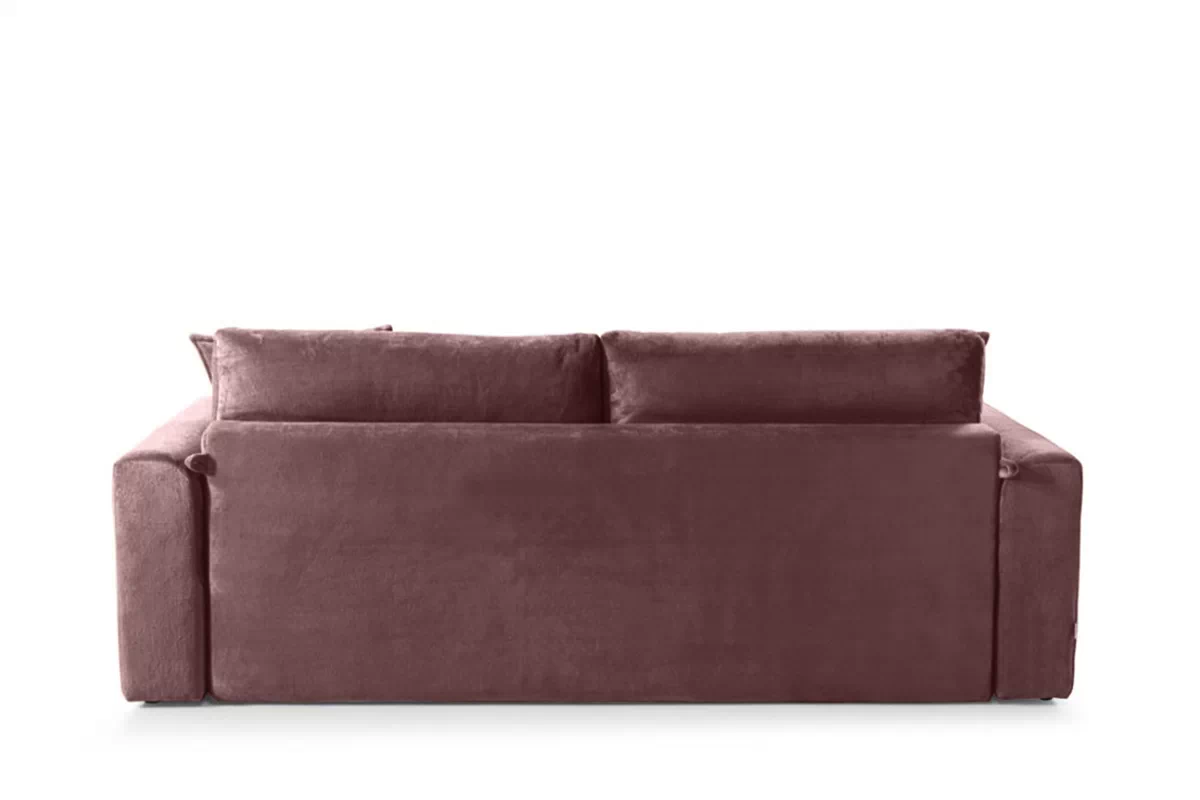 Sofa rozkładana do salonu Sofia Mini - fioletowy plusz Sorriso 11 Sofa rozkładana do salonu Sofia Mini - fioletowy plusz Sorriso 11