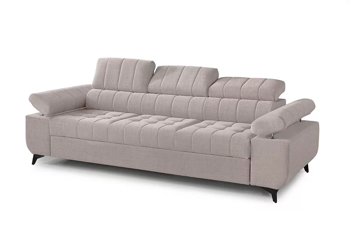 Sofa z funkcją spania Dragonis - beżowa tkanina Maya 01 Sofa Dragonis