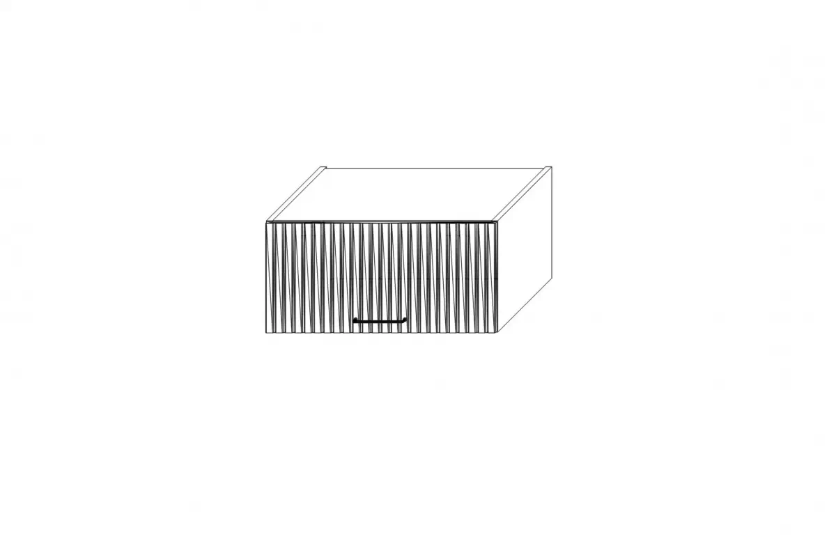 Szafka kuchenna wisząca Kammono F11 WO__/29N_SPEC niska do montażu nad szafkami regulowana w zakresie 41-65cm Szafka kuchenna wisząca Kammono F11 WO__/29N_SPEC niska do montażu nad szafkami regulowana w zakresie 41-65cm