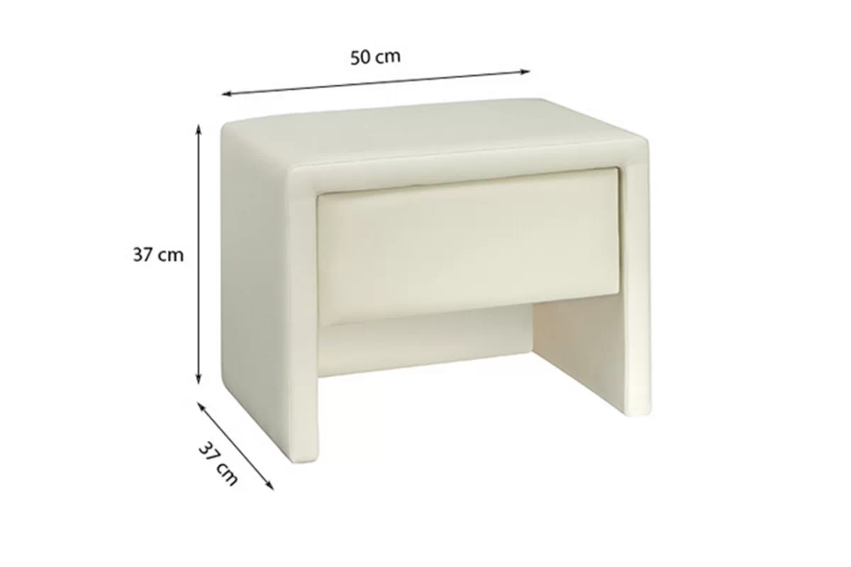 Szafka nocna Standard z szufladą 50 cm Szafka nocna Standard z szufladą 50 cm