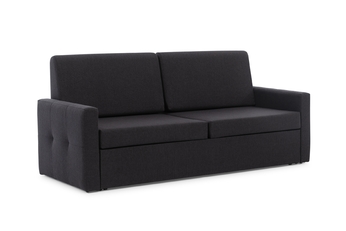 Sofa do półkotapczanu Elegantia 140 cm - Austin 21 Black 