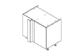 KAMMONO F4 F7 F8 - DPRP110x65 szafka jednodrzwiowa narożna