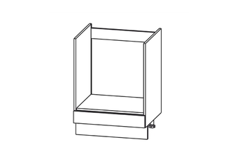 Szafka kuchenna pod zabudowę piekarnika KAM SET DP60