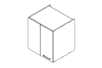 Szafka kuchenna wisząca Kammono F11 SNPR65/71 do uzupełnienia zabudowy narożnej