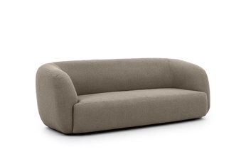 Sofa do salonu Dalin III - brązowa boucla Lambi 3