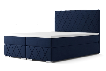 granatowy boxspring