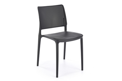 Krzesło z tworzywa K514 - czarny