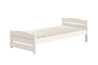 Łóżko dziecięce parterowe Sandio - 80x200 / biały
