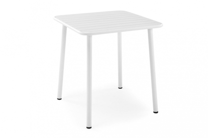 Stół ogrodowy Bosco 70x70 cm - biały