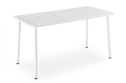 Stół ogrodowy Bosco 140x70 cm - biały
