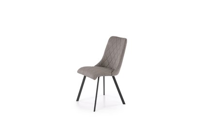 Krzesło tapicerowane K561 - popielaty Vardo 11 / czarne nogi