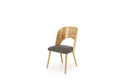 Krzesło drewniane Cadiz - dąb naturalny / popiel