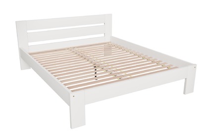 Łóżko drewniane Matilda 160x200 - biały