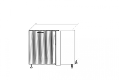 KAMMONO F11 DPRP115x65 - szafka kuchenna narożna jednodrzwiowa