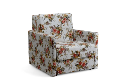 Sofa rozkładana Amerykanka Jolka 70 - wzór w kwiaty Coral Wm 62