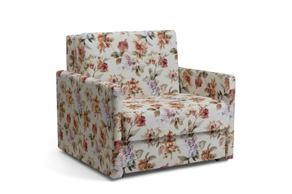Sofa rozkładana Amerykanka Jolka 85 - wzór w kwiaty Coral Wm 19