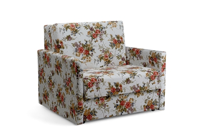 Sofa rozkładana Amerykanka Jolka 85 - wzór w kwiaty Coral Wm 62