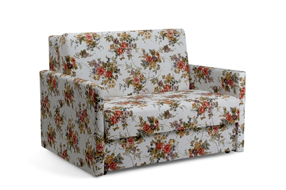Sofa rozkładana Amerykanka Jolka 105 - wzór w kwiaty Coral Wm 62