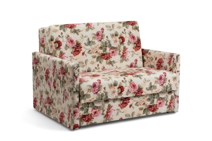 Sofa rozkładana Amerykanka Jolka 105 - wzór w kwiaty Coral Wm 82