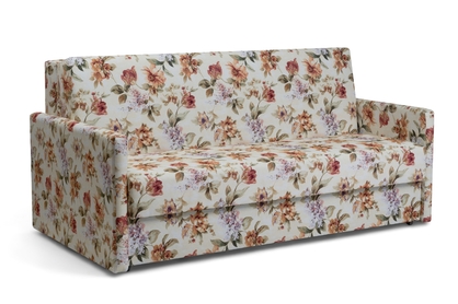 Sofa rozkładana Amerykanka Jolka 155 - wzór w kwiaty Coral Wm 19