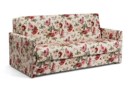 Sofa rozkładana Amerykanka Jolka 155 - wzór w kwiaty Coral Wm 82