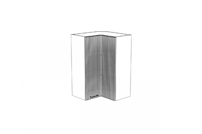 Szafka kuchenna wisząca Kammono F11 WRP60x60/100 narożna dwudrzwiowa