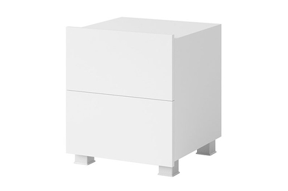 Szafka nocna Celeste z szufladami 40 cm - biały