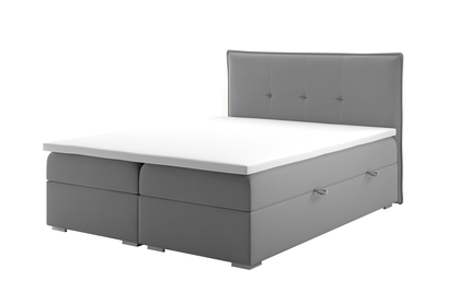 Łóżko kontynentalne z pojemnikami Ethan - 140x200