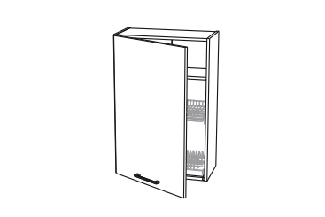 Szafka kuchenna wisząca Kammono F11 WS60.1/100 jednodrzwiowa z ociekaczem Szafka kuchenna wisząca Kammono F11 WS60.1/100 jednodrzwiowa z ociekaczem