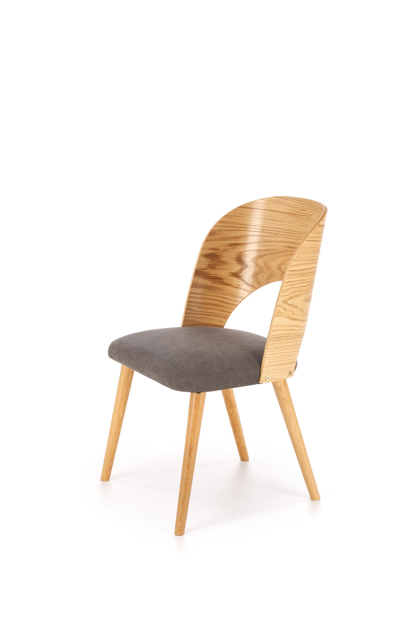 Krzesło drewniane Cadiz - dąb naturalny / popiel Krzesło drewniane Cadiz - dąb naturalny / popiel