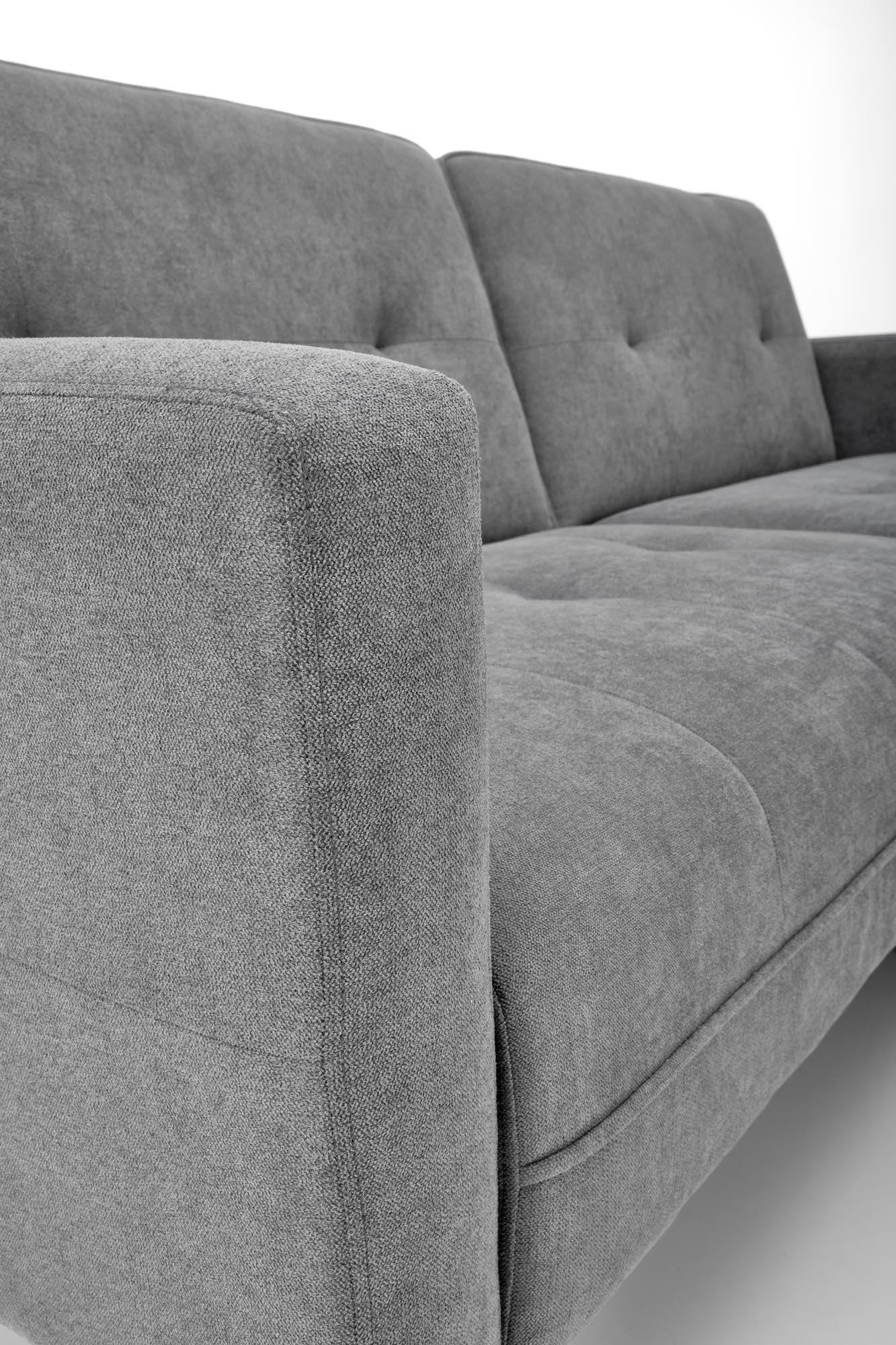 Sofa Cornelius z podnóżkiem - popiel Sofa Cornelius z podnóżkiem - popiel