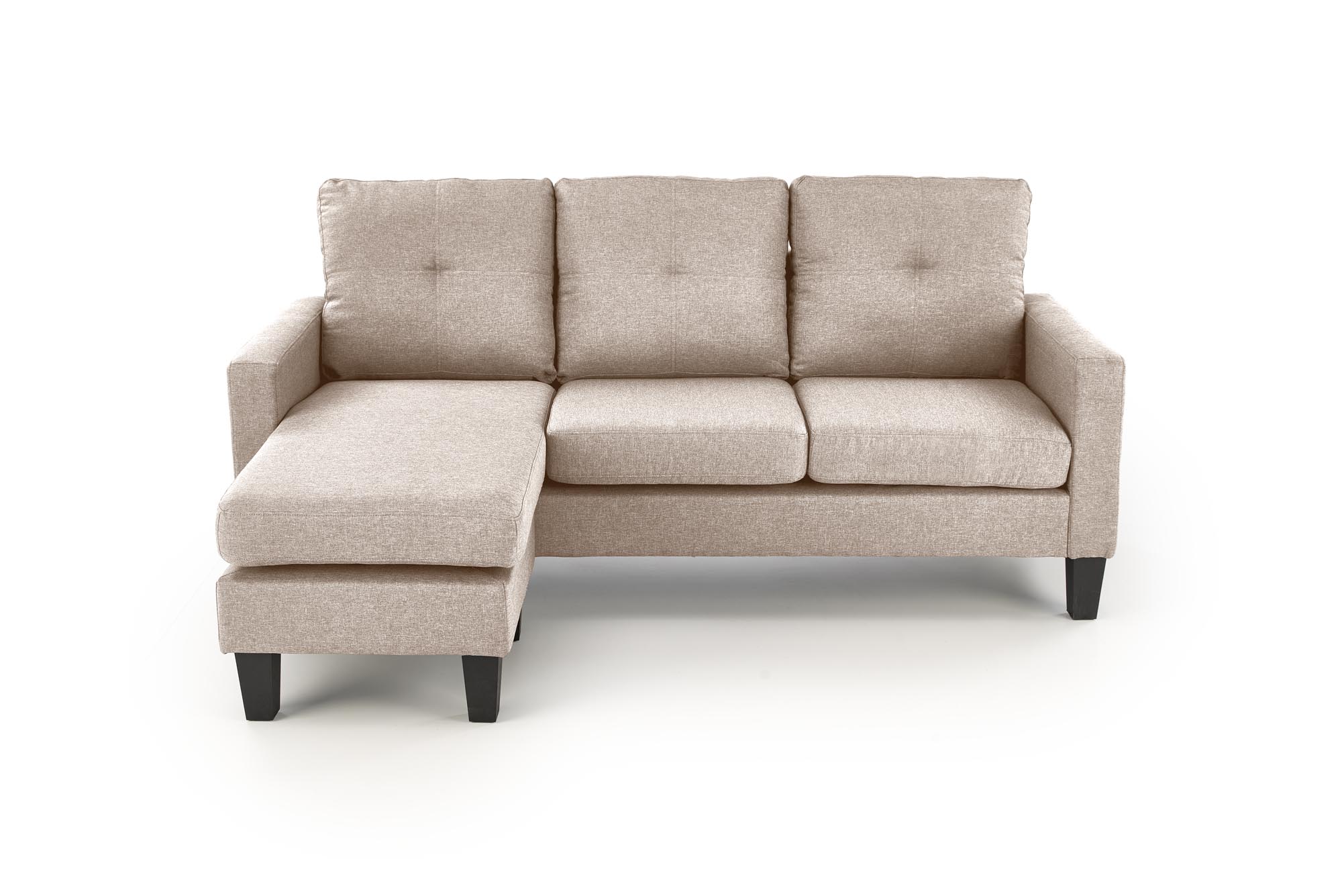 Sofa Gerson 180 cm z podnóżkiem - beżowy Sofa Gerson 180 cm z podnóżkiem - beżowy