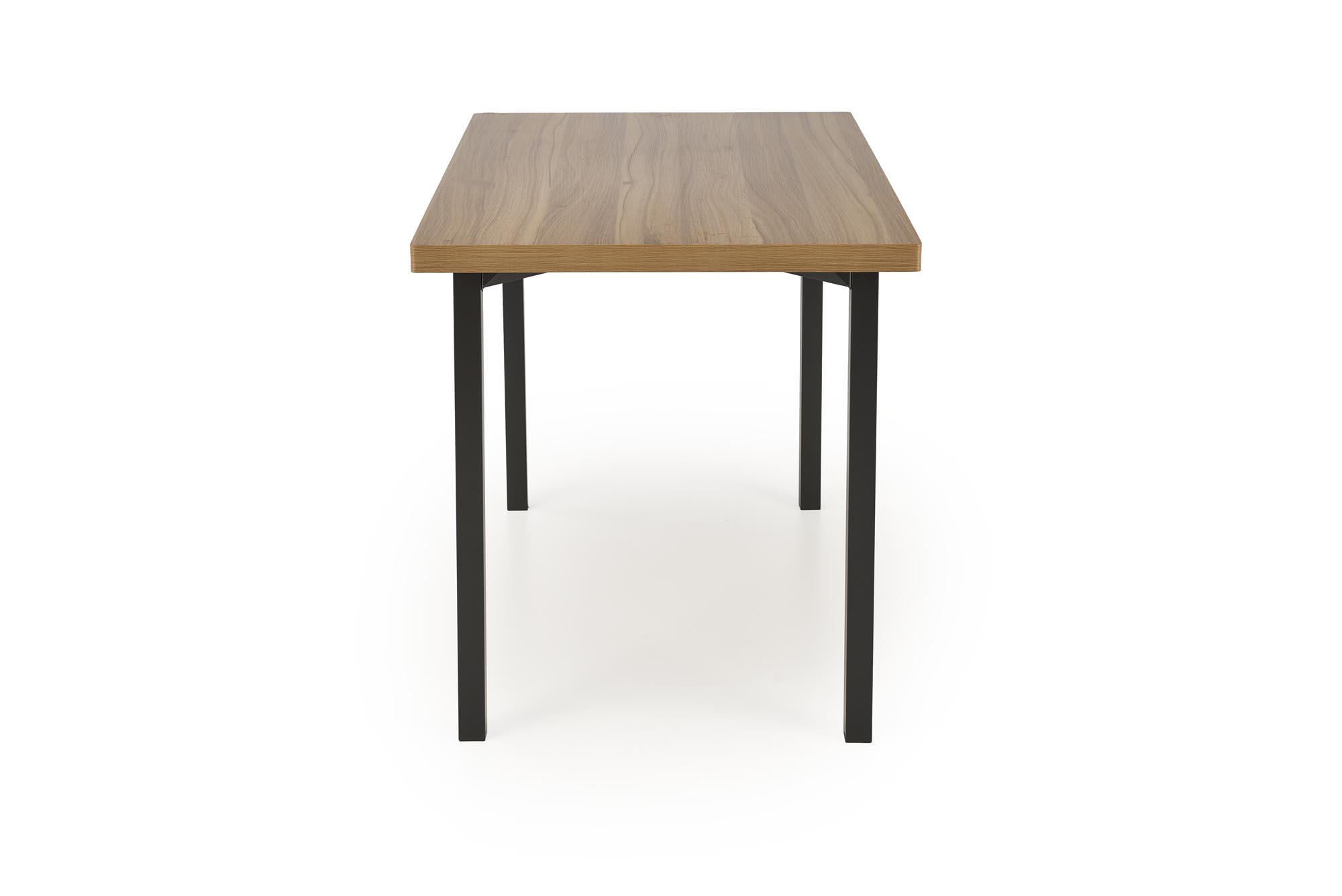Zestaw Milton stół + 4 krzesła - naturalny / czarny Zestaw Milton stół + 4 krzesła - naturalny / czarny