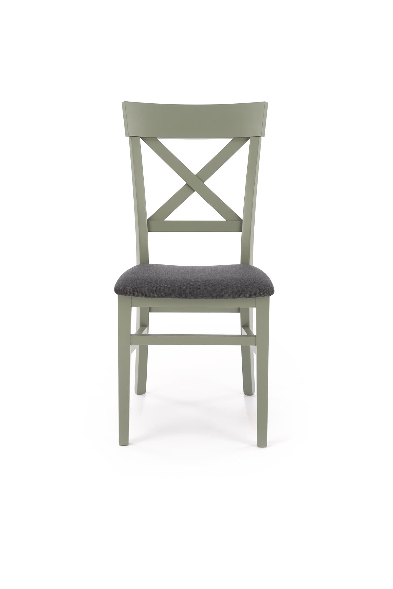 Krzesło drewniane Tutti 2 - zielony / grafitowa plecionka Inari 95 Krzesło drewniane Tutti 2 - zielony / grafitowa plecionka Inari 95