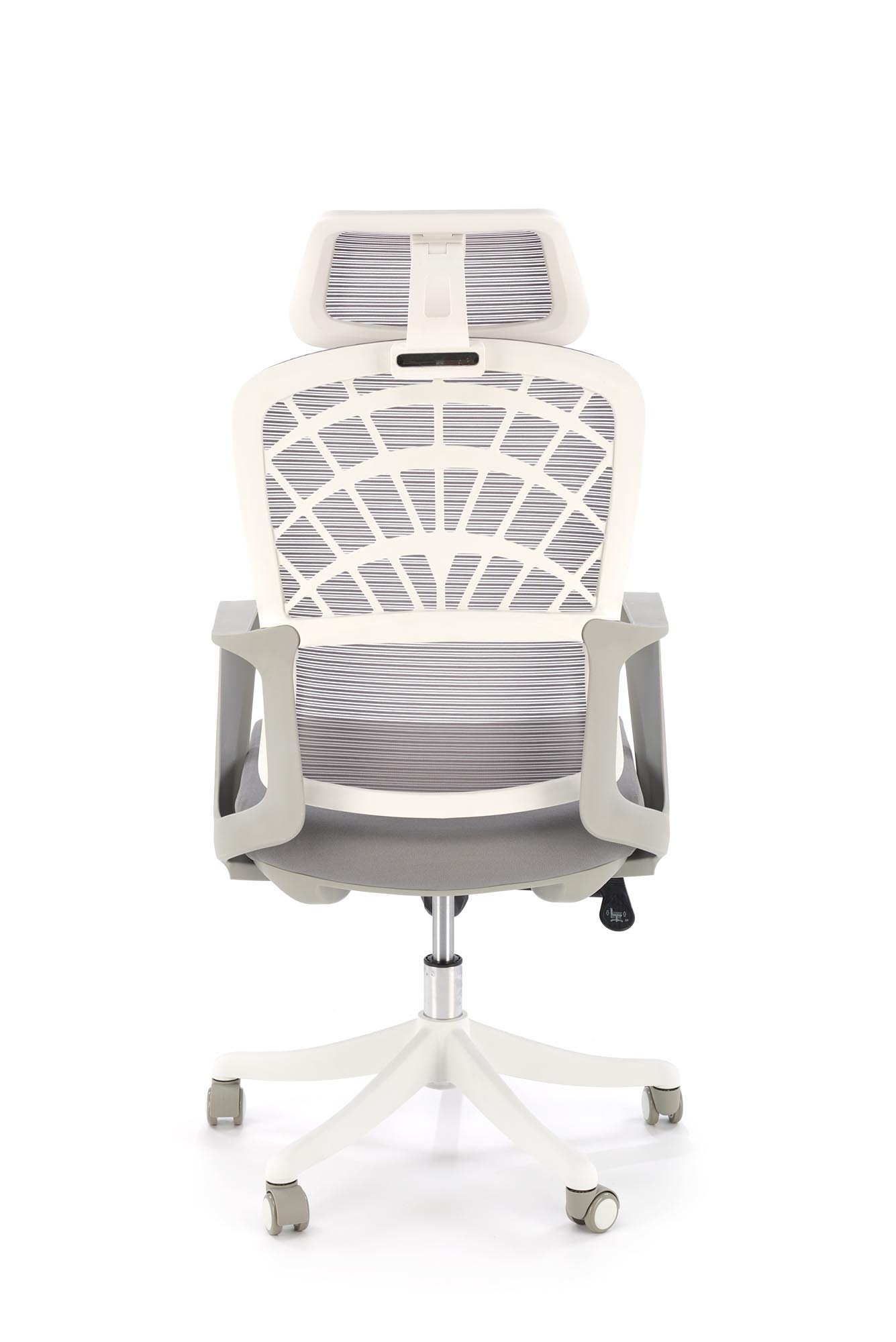 Fotel biurowy Vesuvio 2 - popielaty / biały Fotel biurowy Vesuvio 2 - popielaty / biały